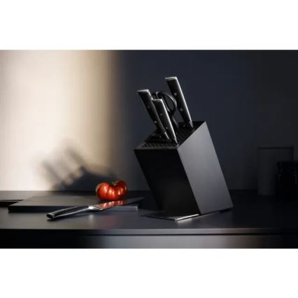 WMF - GRAND CLASS 6-piece Kitchen Knife Set with Knife Block