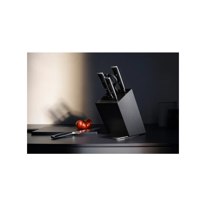 WMF - GRAND CLASS 6-piece Kitchen Knife Set with Knife Block