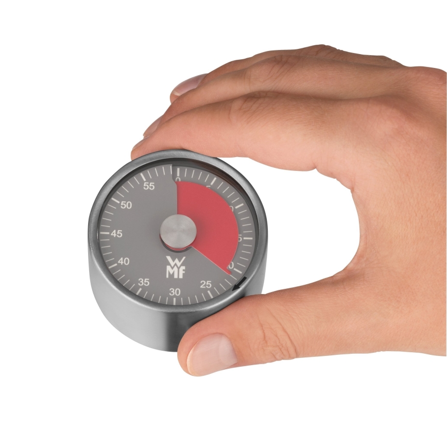 WMF - Magnetic kitchen timer stainless steel