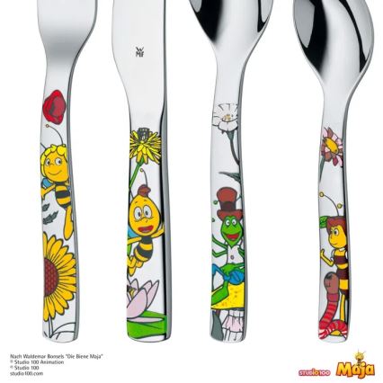 WMF - Maya the Bee 4-piece children's cutlery set