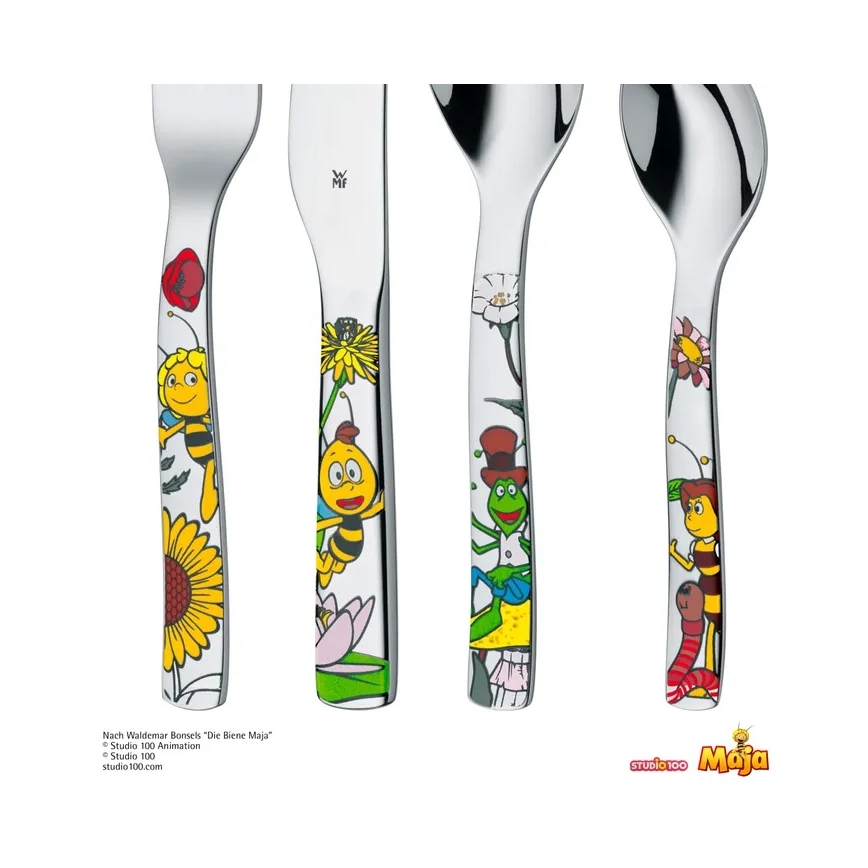 WMF - Maya the Bee 4-piece children's cutlery set