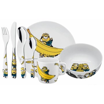 WMF - Minions 7-Piece Kids' Dinner Set