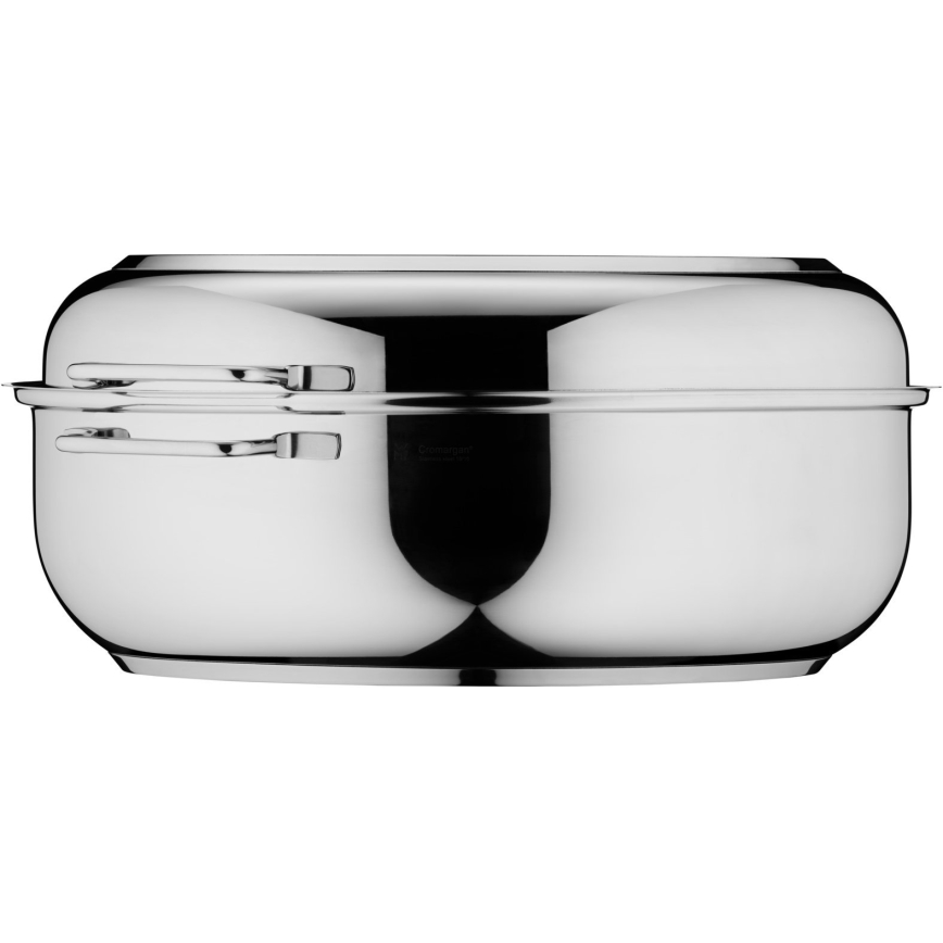 WMF - Oval roasting pan with a lid  41x28,5 x18 cm stainless steel