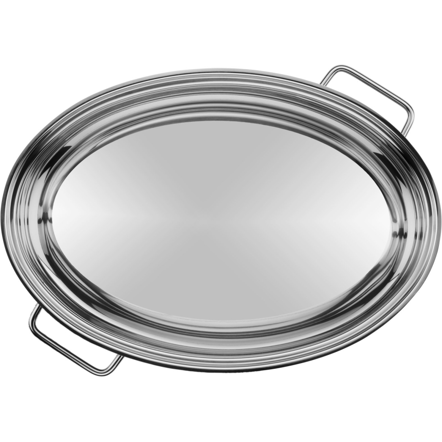 WMF - Oval roasting pan with a lid  41x28,5 x18 cm stainless steel