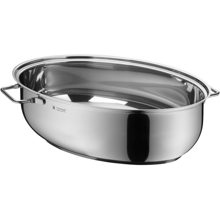 WMF - Oval roasting pan with a lid  41x28,5 x18 cm stainless steel