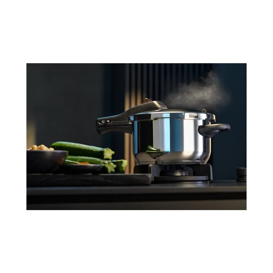 WMF - PERFECT Stainless Steel Pressure Cooker Set 6.5 L + 3 L