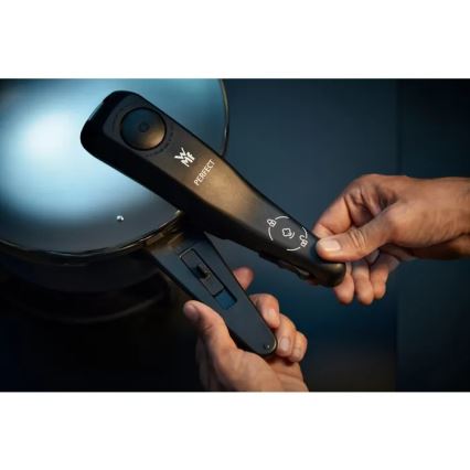 WMF - PERFECT Stainless Steel Pressure Cooker Set 6.5 L + 3 L