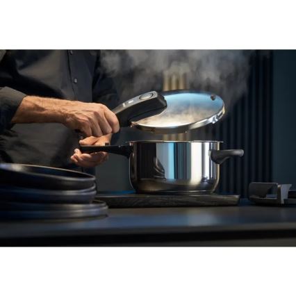 WMF - PERFECT Stainless Steel Pressure Cooker Set, 8.5 l + 4.5 l