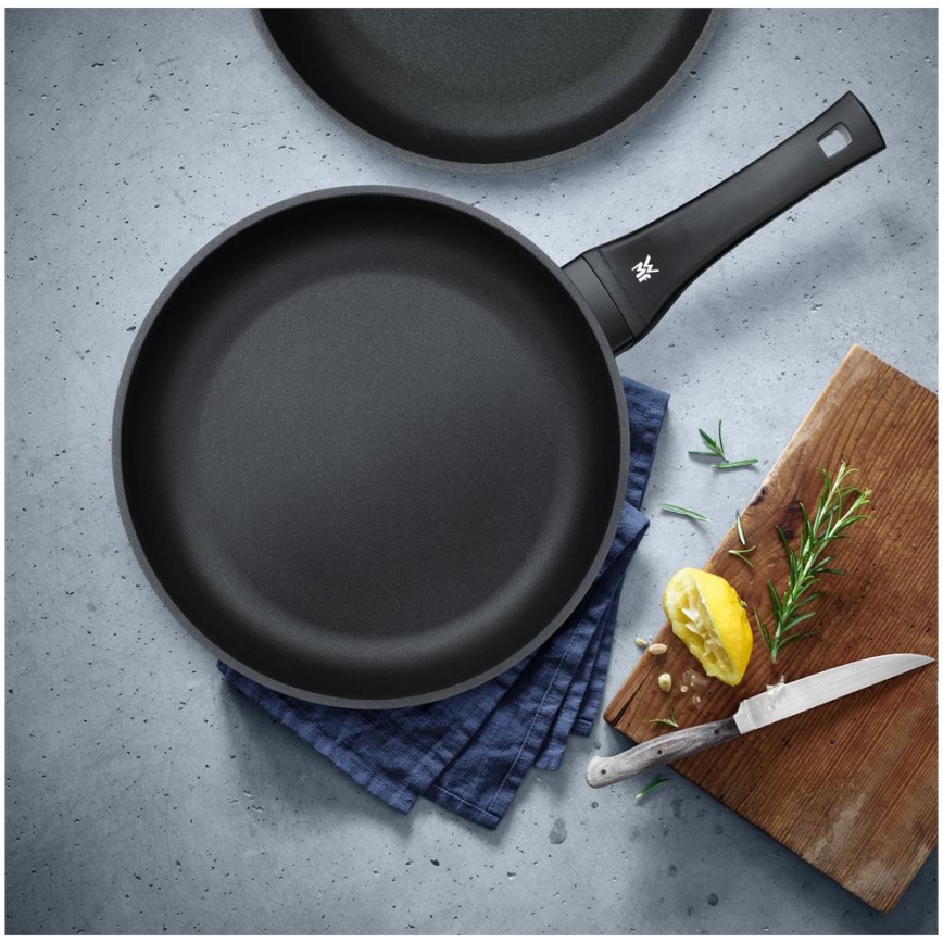 WMF - PERMADUR EXCELLENT 2-piece frying pan set, diameter 24/28 cm, black