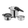 WMF - Pressure cooker set 6.5 L + 3 L PERFECT PREMIUM
