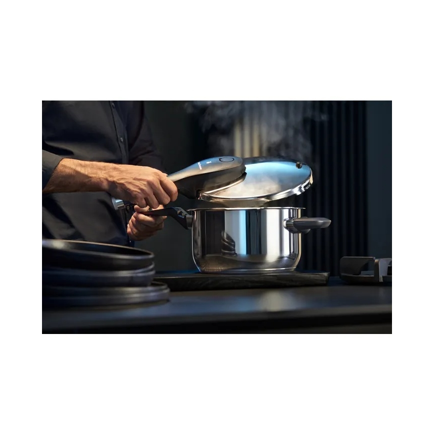 WMF - Pressure cooker set 6.5 L + 3 L PERFECT PREMIUM