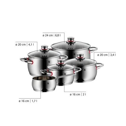 WMF - QUALITY ONE 5-piece Cookware Set