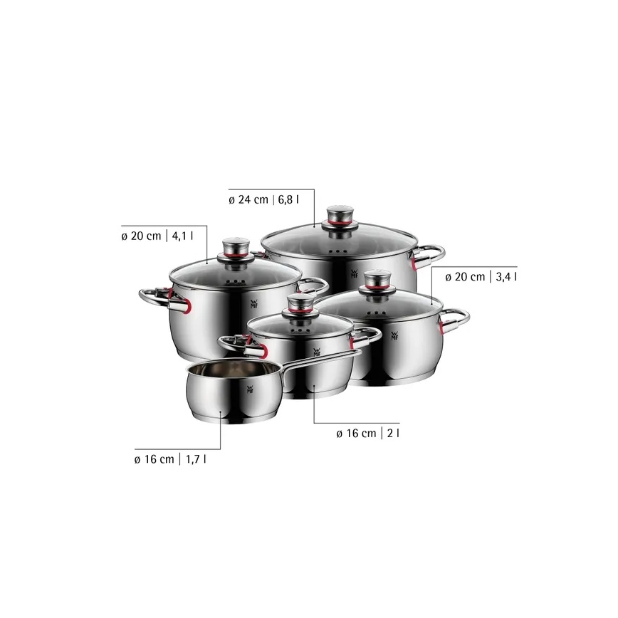 WMF - QUALITY ONE 5-piece Cookware Set