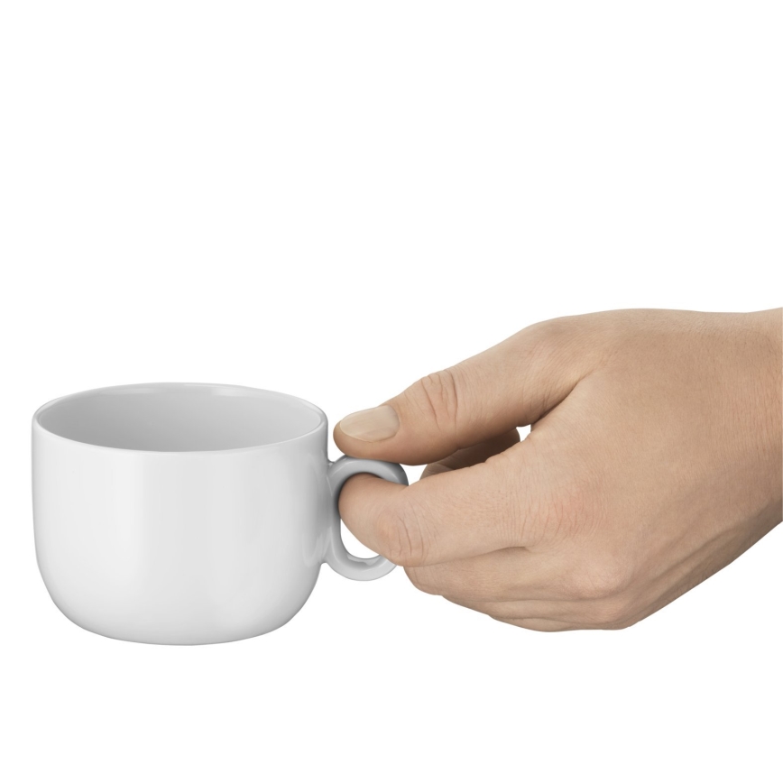 WMF - SET 2x Cappuccino cup with saucer BARISTA 160 ml white