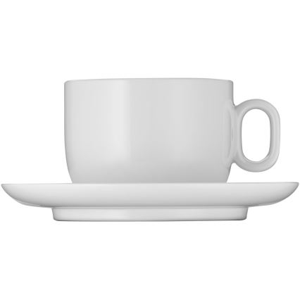 WMF - SET 2x Cappuccino cup with saucer BARISTA 160 ml white