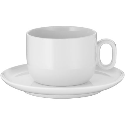 WMF - SET 2x Cappuccino cup with saucer BARISTA 160 ml white