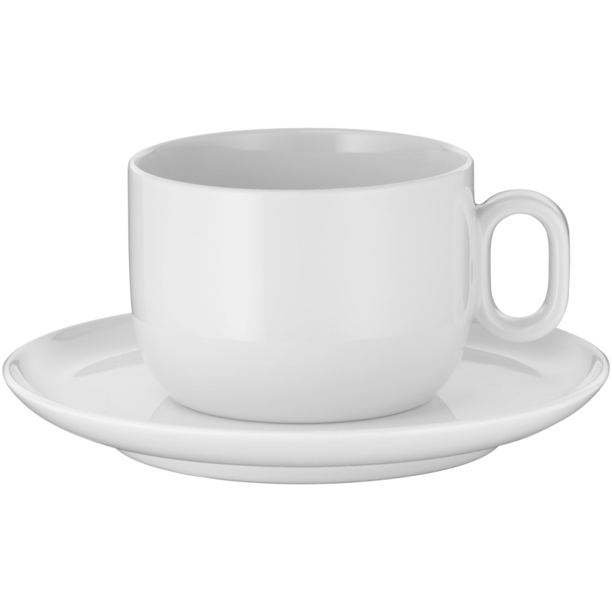WMF - SET 2x Cappuccino cup with saucer BARISTA 160 ml white