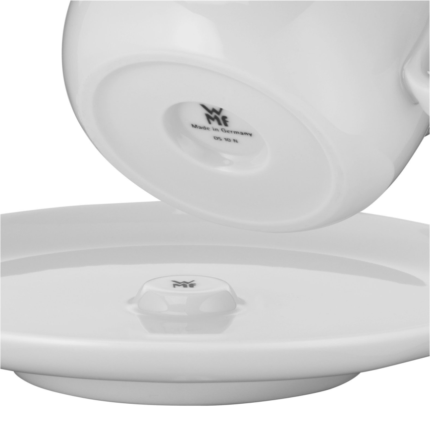 WMF - SET 2x Cappuccino cup with saucer BARISTA 160 ml white