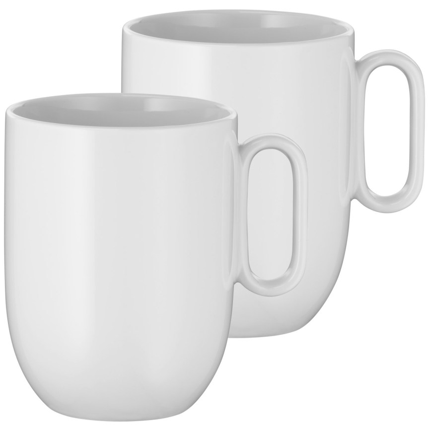 WMF - SET 2x Coffee cup BARISTA 380 ml white