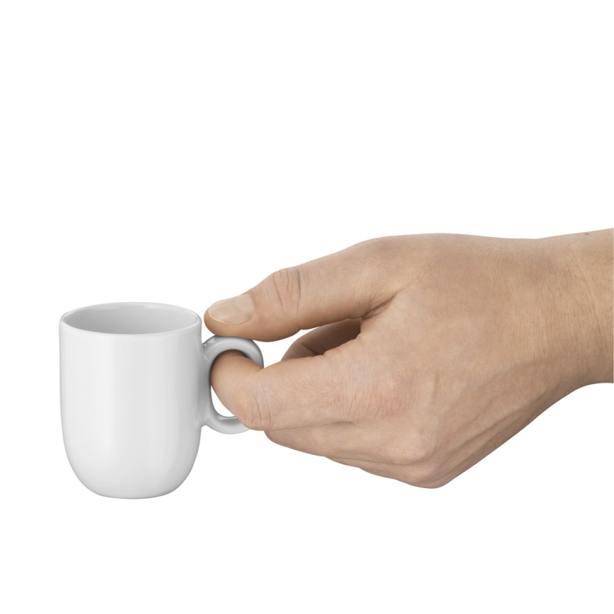 WMF - SET 2x Espresso cup with saucer BARISTA white