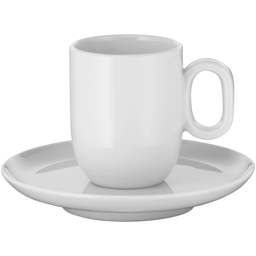 WMF - SET 2x Espresso cup with saucer BARISTA white