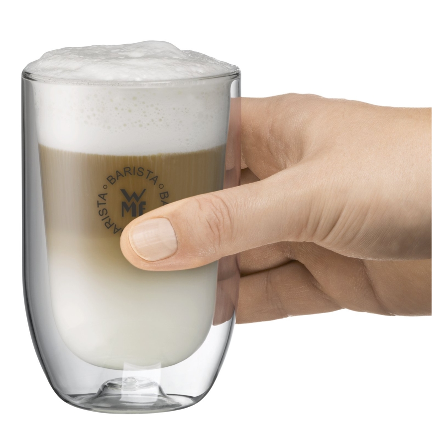 WMF - SET 2x Latte macchiato glass BARISTA 280 ml