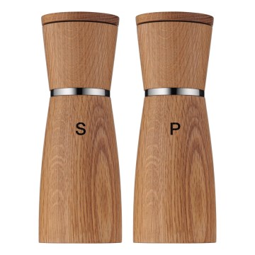 WMF - SET 2x Spice grinder NATURE oak