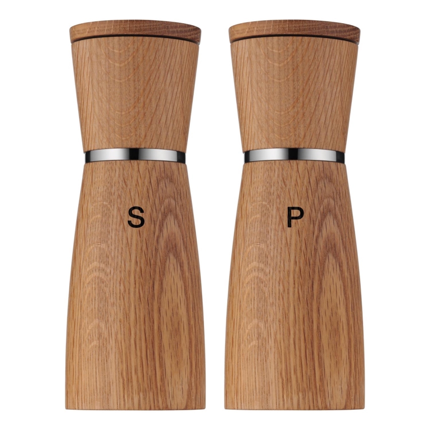 WMF - SET 2x Spice grinder NATURE oak