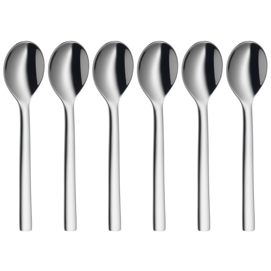 WMF - SET 6x Espresso spoon NUOVA stainless steel