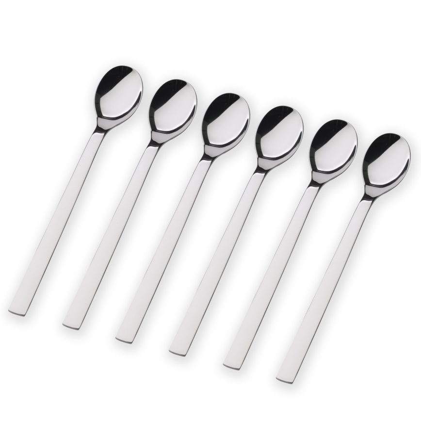 WMF - SET 6x Latte macchiato spoon NUOVA stainless steel