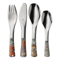 WMF - Set of children's cutlery FOREST FRIENDS 4pcs