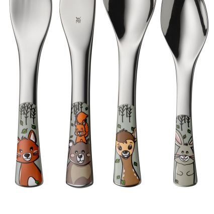 WMF - Set of children's cutlery FOREST FRIENDS 4pcs