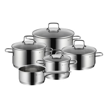 WMF - Set of pots 5pcs ASTORIA stainless steel