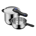 WMF - Set of pressure pots 6,5 l + 3 l PERFECT PLUS stainless steel