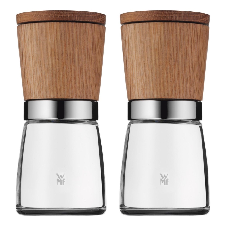 WMF - Set of spice grinders 2 pcs NATURE oak