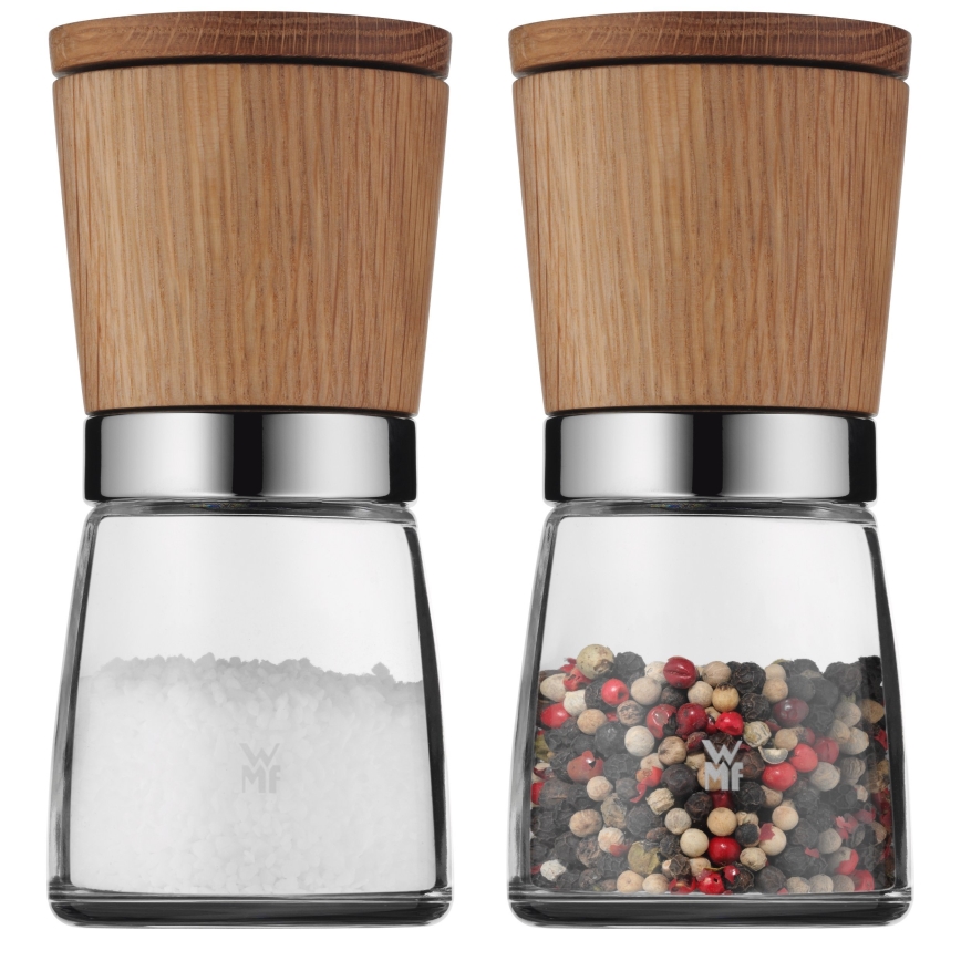 WMF - Set of spice grinders 2 pcs NATURE oak