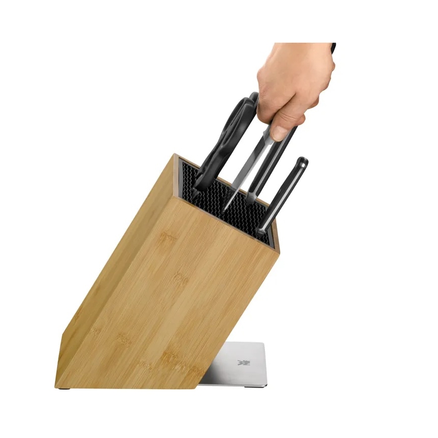 WMF - SPITZENKLASSE PLUS 6-piece kitchen knife set with knife block