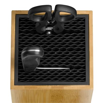 WMF - SPITZENKLASSE PLUS 6-piece kitchen knife set with knife block