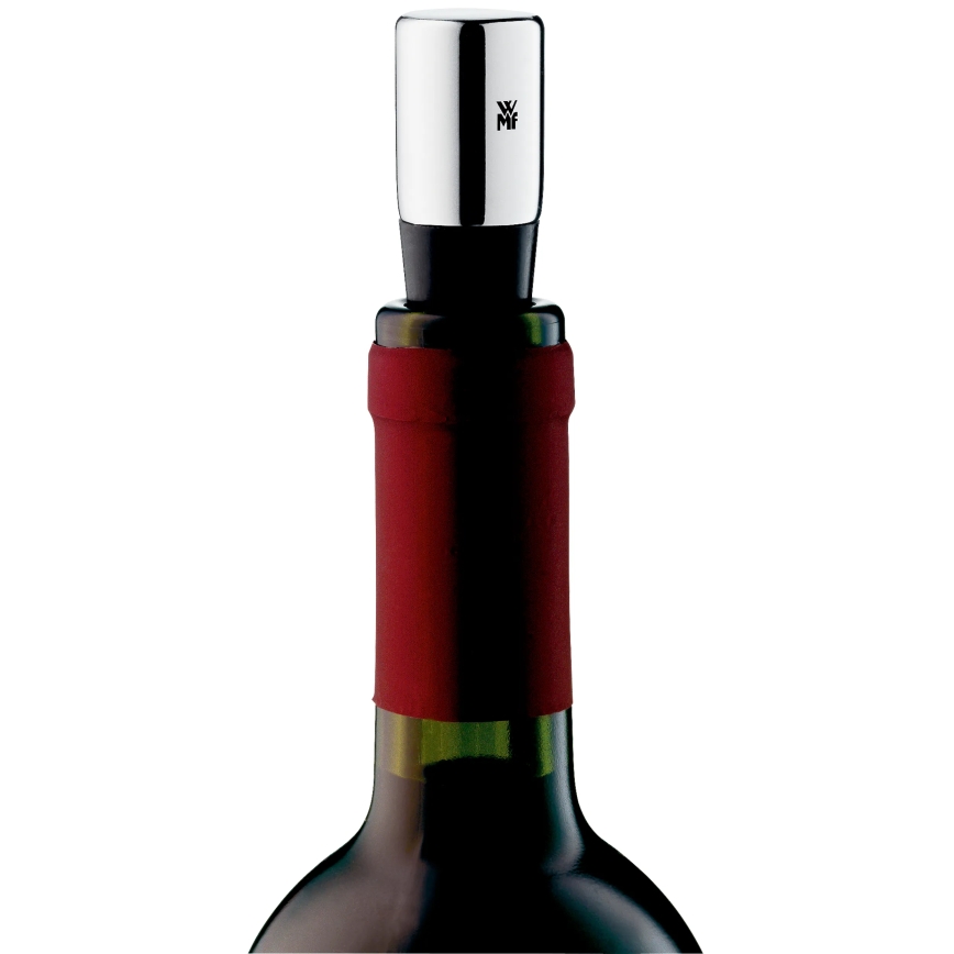 WMF - Stainless Steel/Black Wine Stopper