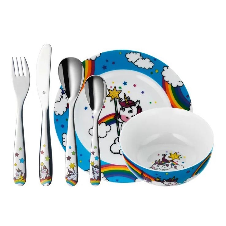 WMF - UNICORN 6-Piece Children's Dinnerware Set