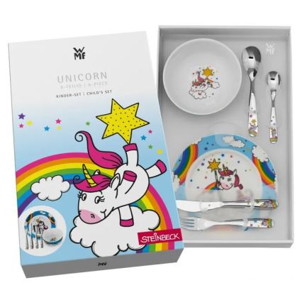 WMF - UNICORN 6-Piece Children's Dinnerware Set