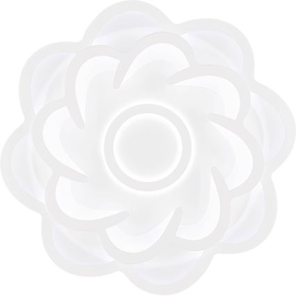 Wofi 11213 - LED Dimmable ceiling light ICA LED/52W/230V 2700-5500K + remote control