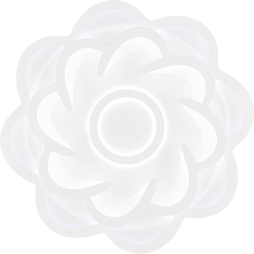 Wofi 11213 - LED Dimmable ceiling light ICA LED/52W/230V 2700-5500K + remote control