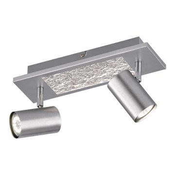 Wofi 11590 - LED Spotlight BALI 2xGU10/5W/230V + LED/4,5W/230V