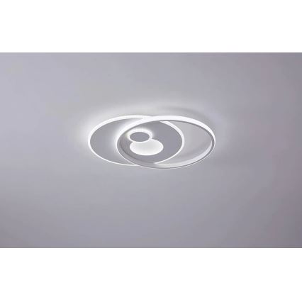 Wofi 11621 - LED Dimmable ceiling light AKON LED/38W/230V 2700-5500K + remote control