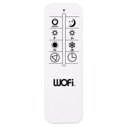Wofi 11621 - LED Dimmable ceiling light AKON LED/38W/230V 2700-5500K + remote control