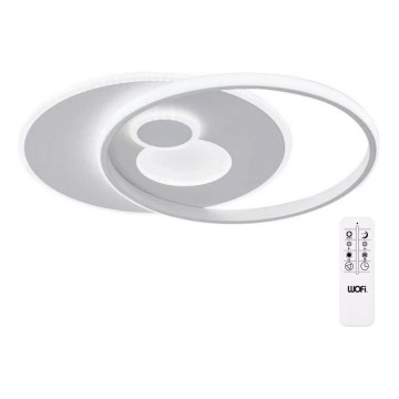 Wofi 11621 - LED Dimmable ceiling light AKON LED/38W/230V 2700-5500K + remote control