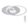 Wofi 11621 - LED Dimmable ceiling light AKON LED/38W/230V 2700-5500K + remote control