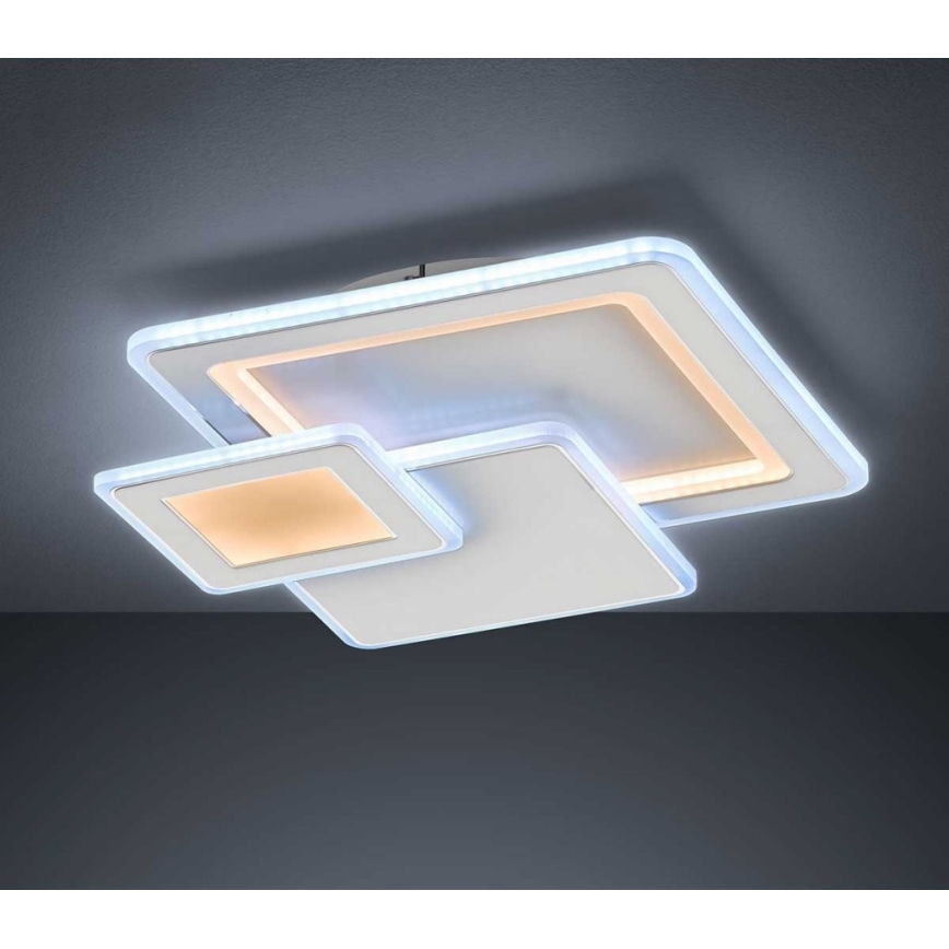Wofi 11860 - LED Dimmable ceiling light MOLA LED/36W/230V 3000-5500K + remote control