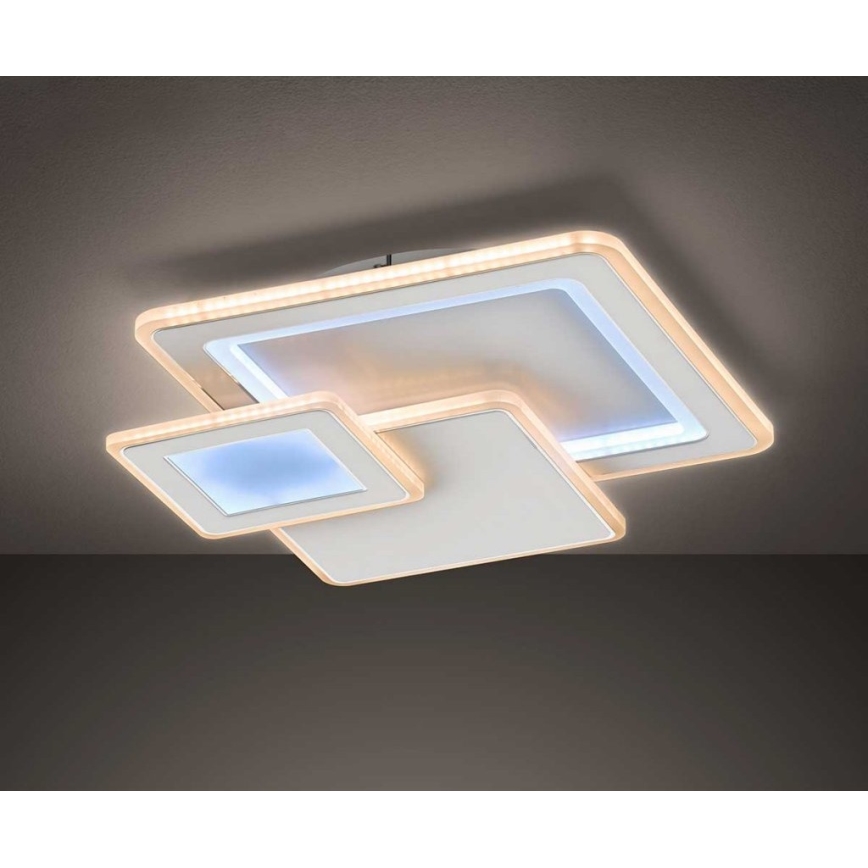 Wofi 11860 - LED Dimmable ceiling light MOLA LED/36W/230V 3000-5500K + remote control